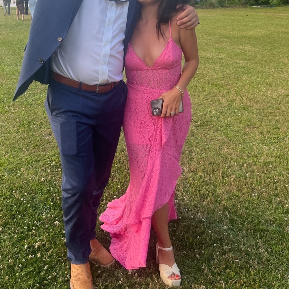NBD pink dress